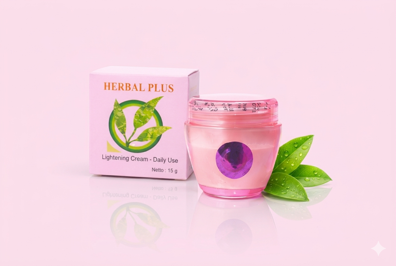 Perbedaan Cream Herbal Plus Asli dan Palsu